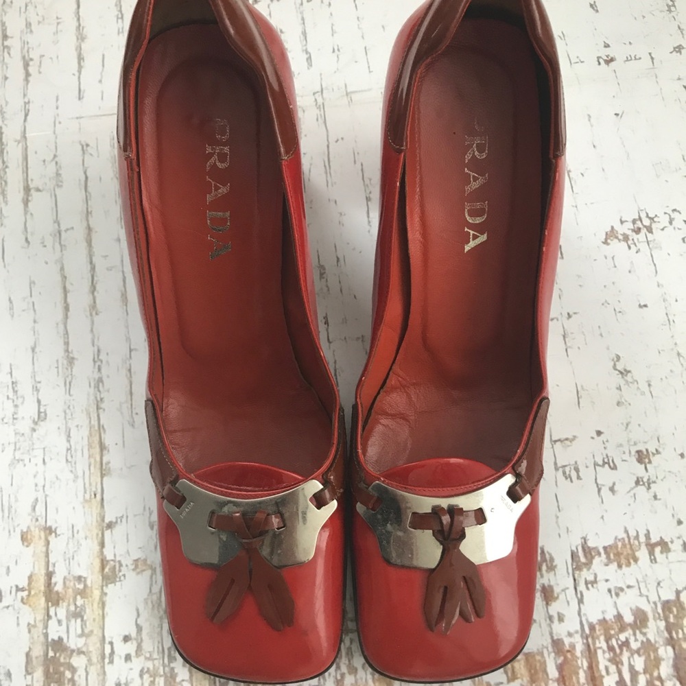 Prada size 10 heels